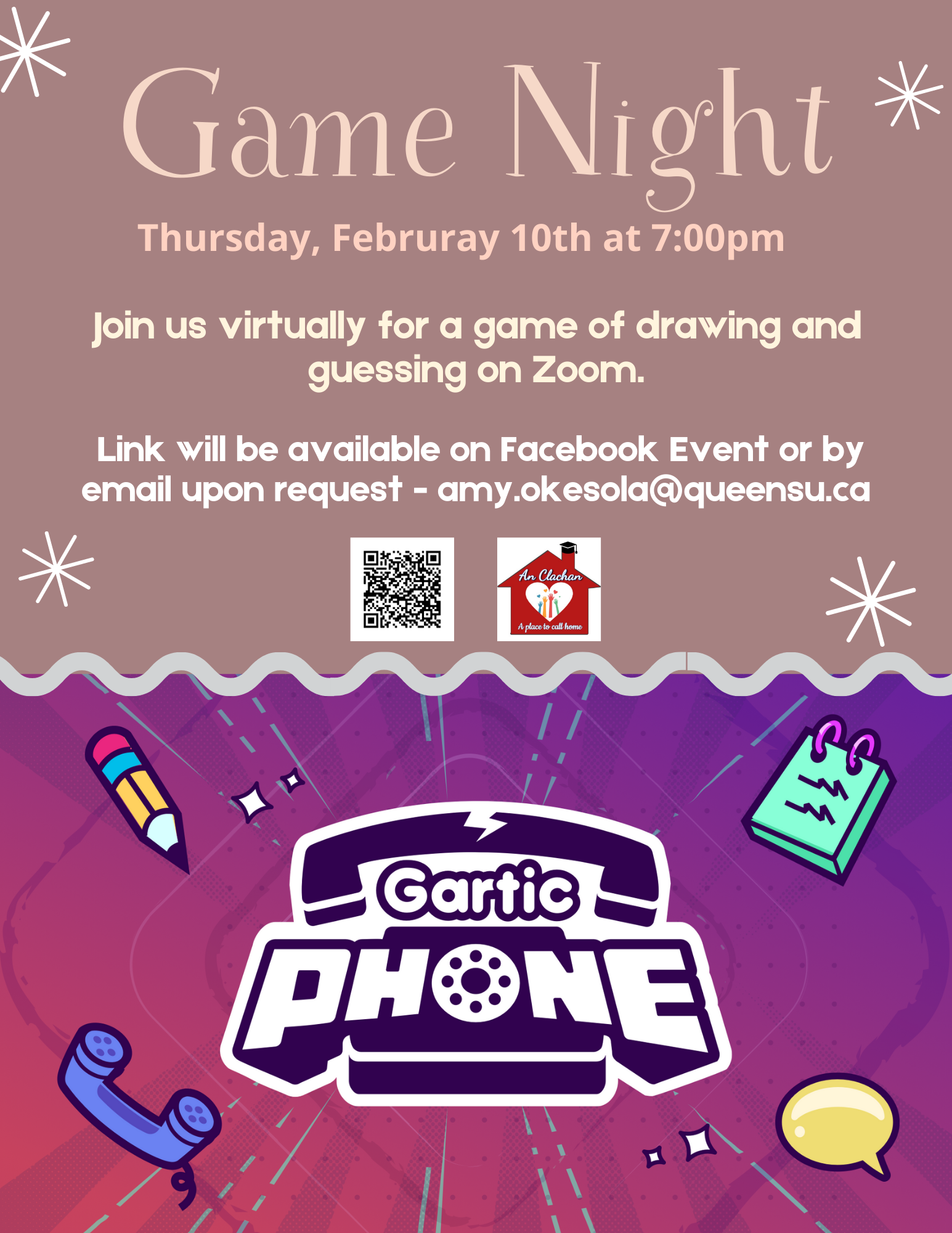 Game Night - Gartic Phone - Community Housing